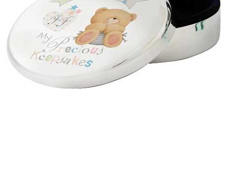 Personalised Forever Friends Baby Trinket Box